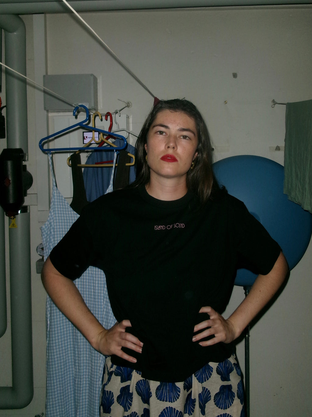 t-shirt oyster black