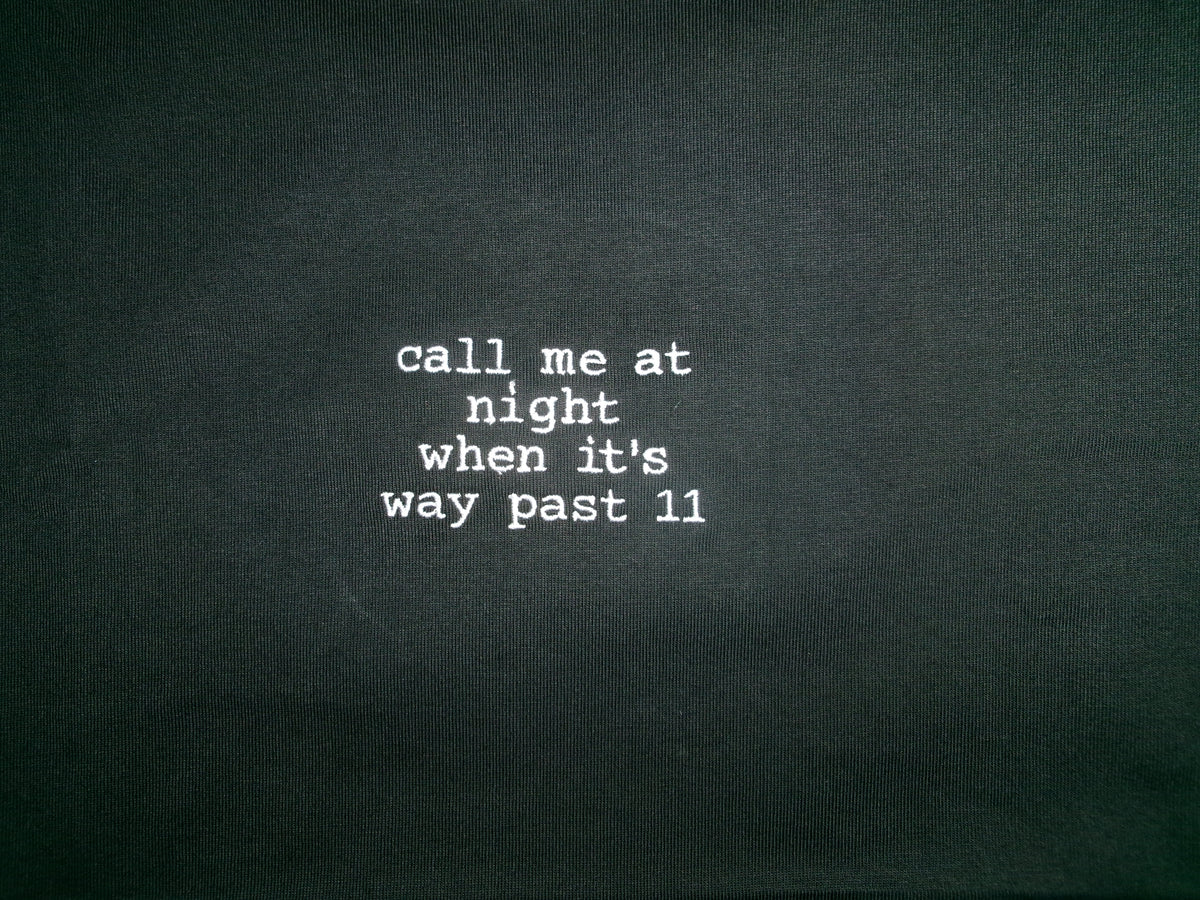t-shirt past 11