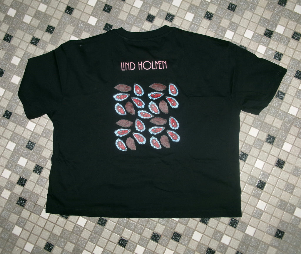 t-shirt oyster black